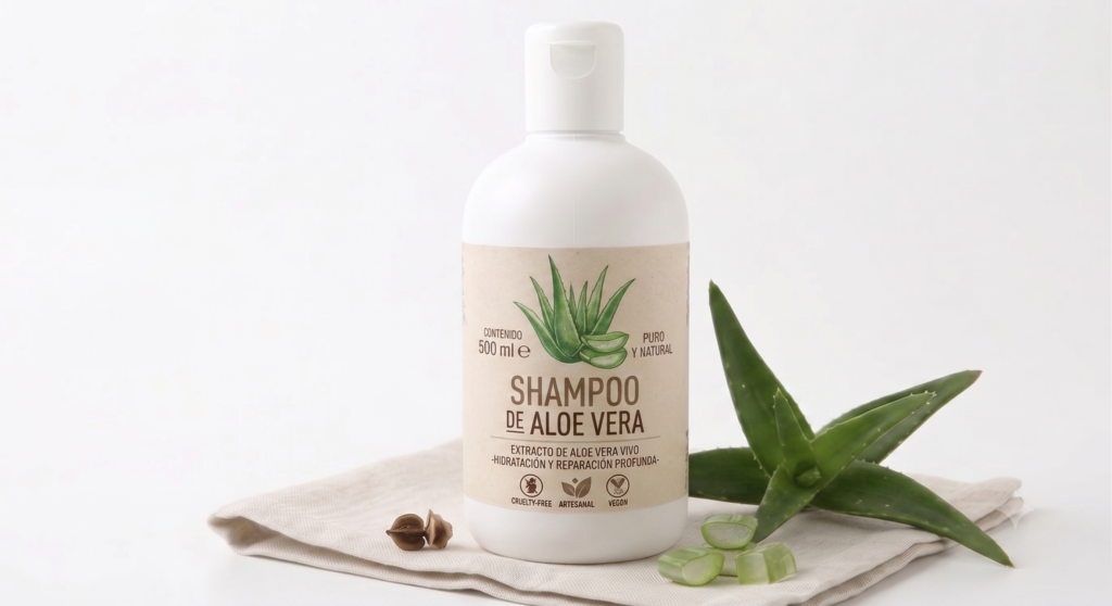 Shampoo de Aloe-Vera-500ml